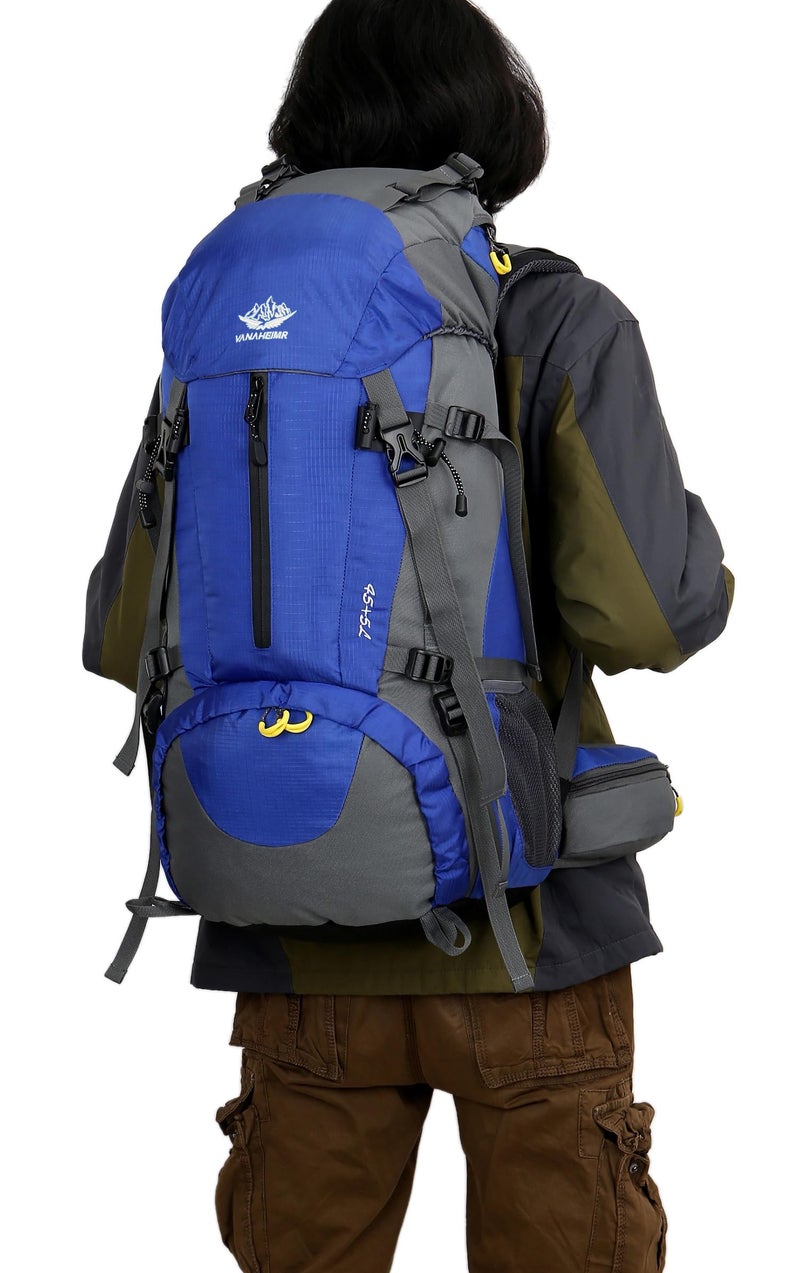 WoneNice 50L(45+5) Waterproof Hiking Backpack - Outdoor Sport Daypack with Rain Cover - Image 4